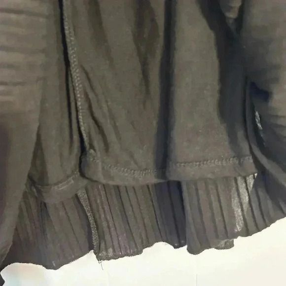 Women’s size large Ashley Blue accordion style‎ skirt.NwT. Black - Picture 3 of 8